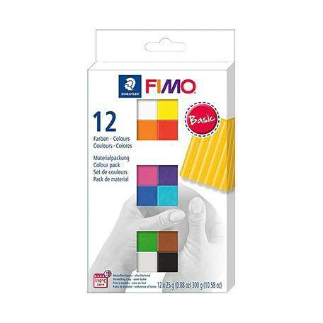 FIMO Soft Basic 12x25g, Staedtler
