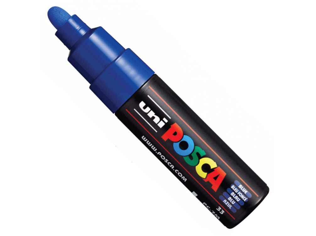 Marker pigmentowy Posca niebieski