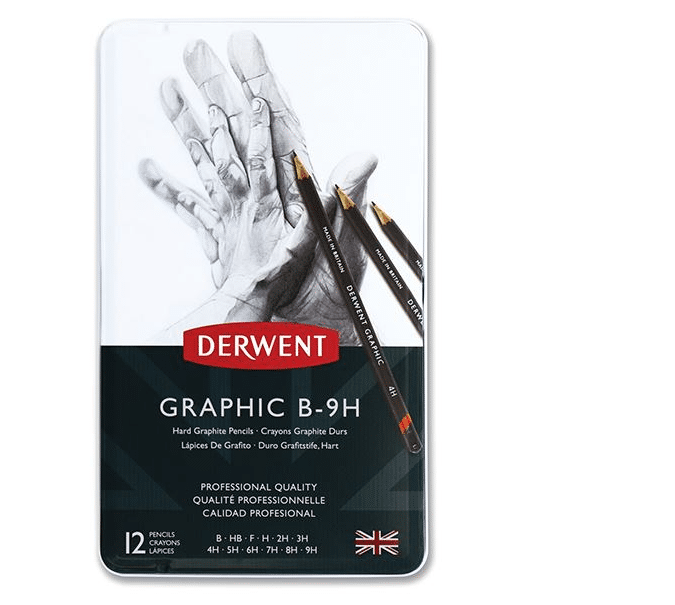 Ołówki Derwent Graphic B-9H 34213
