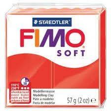 Modelina FIMO Soft 57g, 24 czerwony