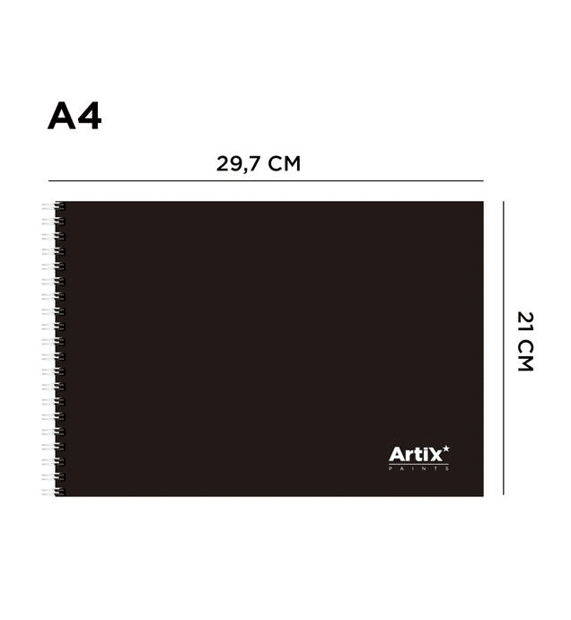 Blok do rysowania A4 80k 110g Artix Main