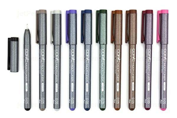 COPIC Multiliner Zestaw 10 Cienkopisów