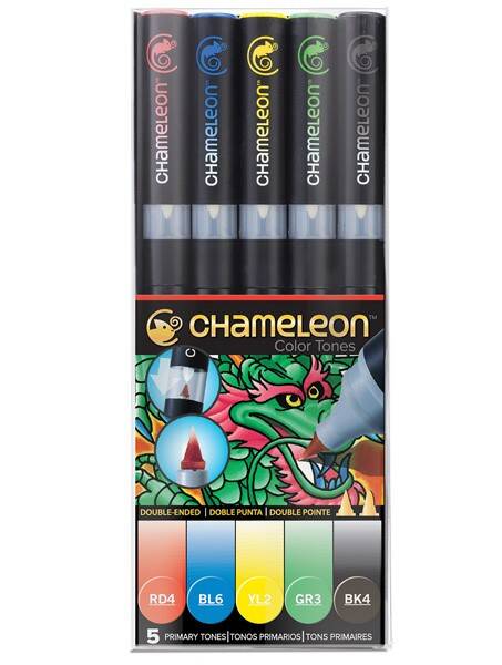 Markery Chameleon 5 Primary Tones Set