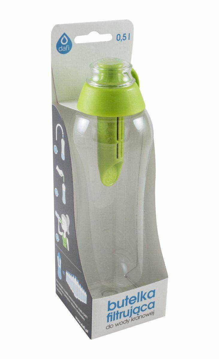 Butelka filtrująca DAFI 0,5l zielona