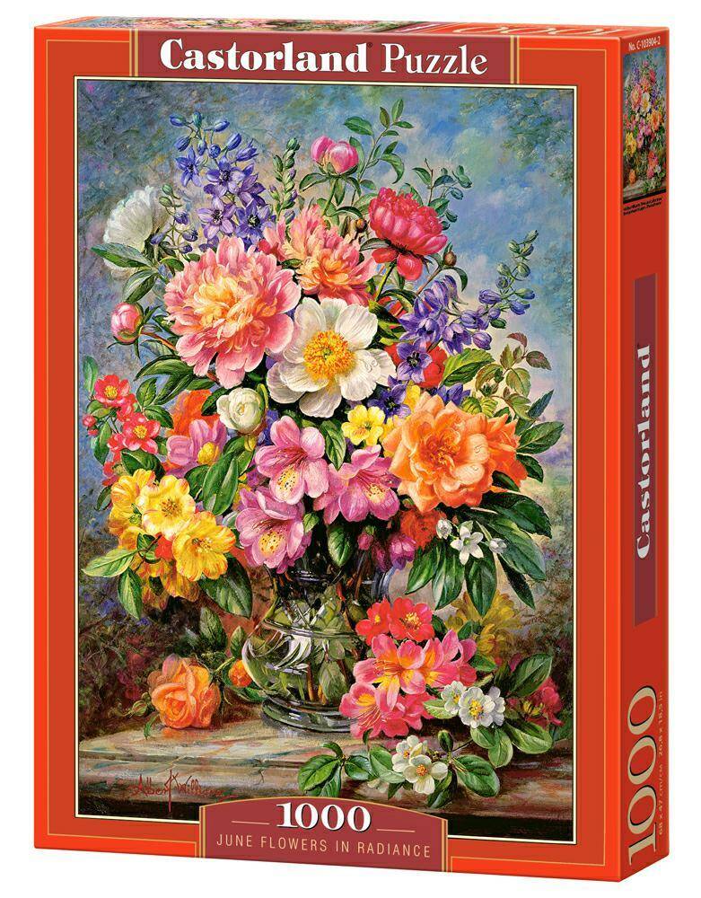 Puzzle 1000 el C-103904-2 June Flowers