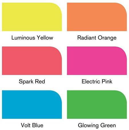 Zestaw Promarker W&N 6 kolorow Neon (Zdjęcie 2)