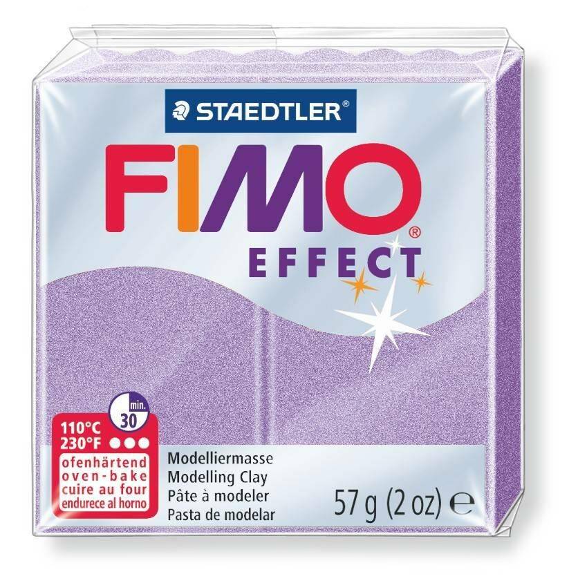 Modelina FIMO Effect 57g, 607 liliowy