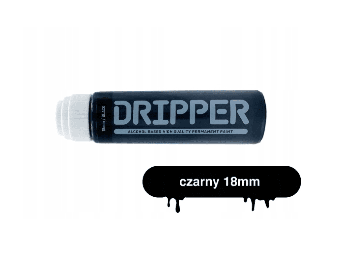 Dripper 18mm BLACK Dope Cans