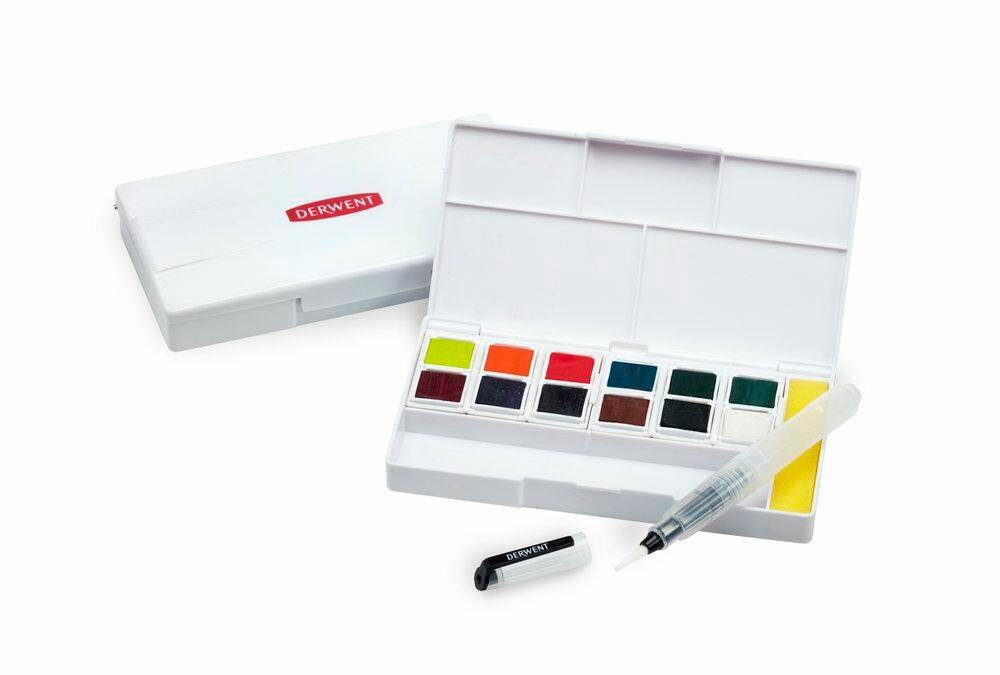 Derwent Inktense Paint Pan - Cherry