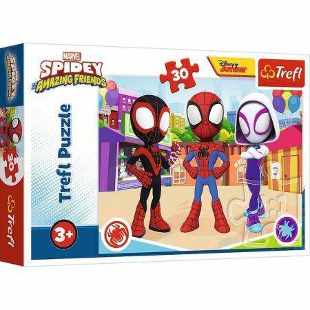 Puzzle 30el. Przygody Spideya i