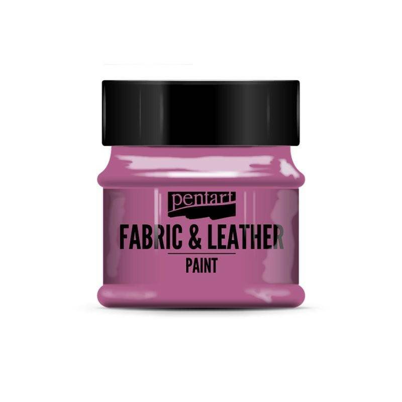 Farba do tkanin i skór magenta 50ml