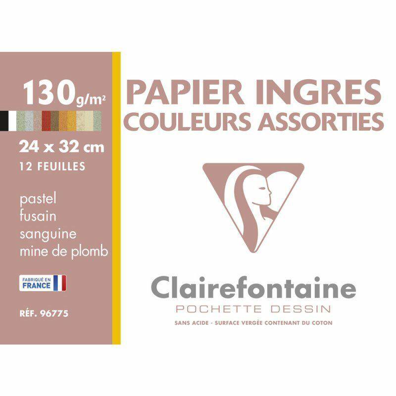 Clairefontaine Papier do Pasteli 130g.