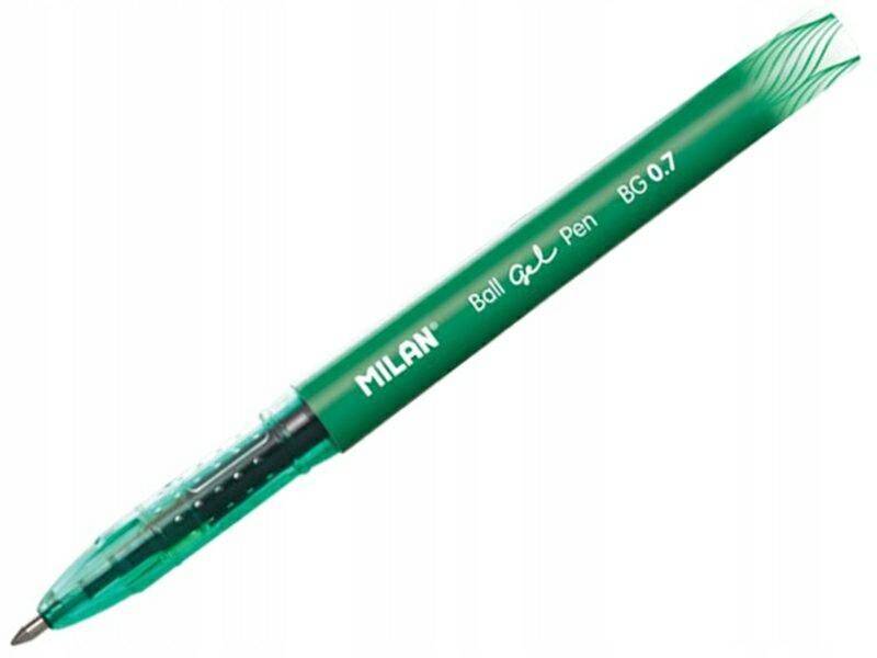 Długopis Gel BG 0,7mm, zielony MILAN