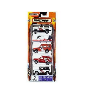 Matchbox Samochodziki pięciopak