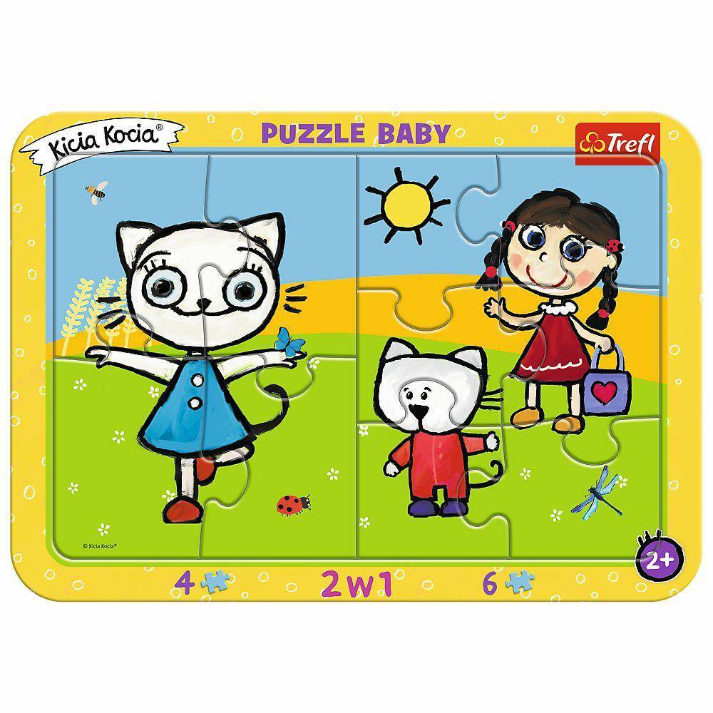Puzzle Ramkowe Baby Szczęśliwa