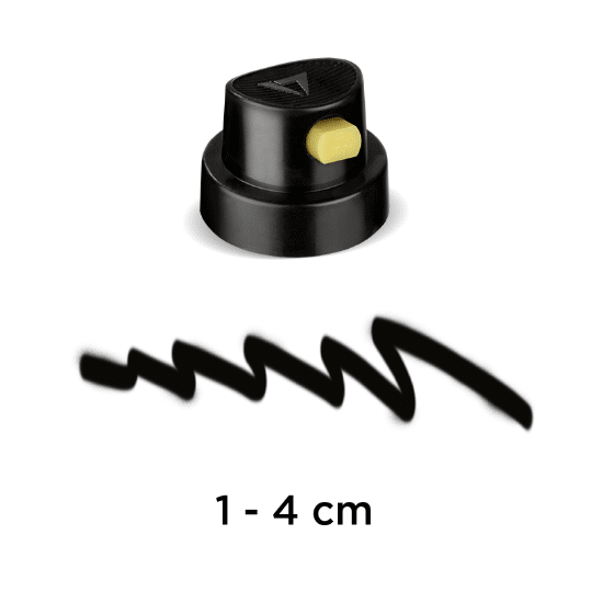 Końcówka dysza Lego Cap yellow MOLOTOW