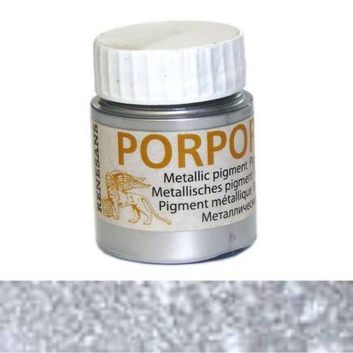 Porporina pigment metaliczny srebro 8g.