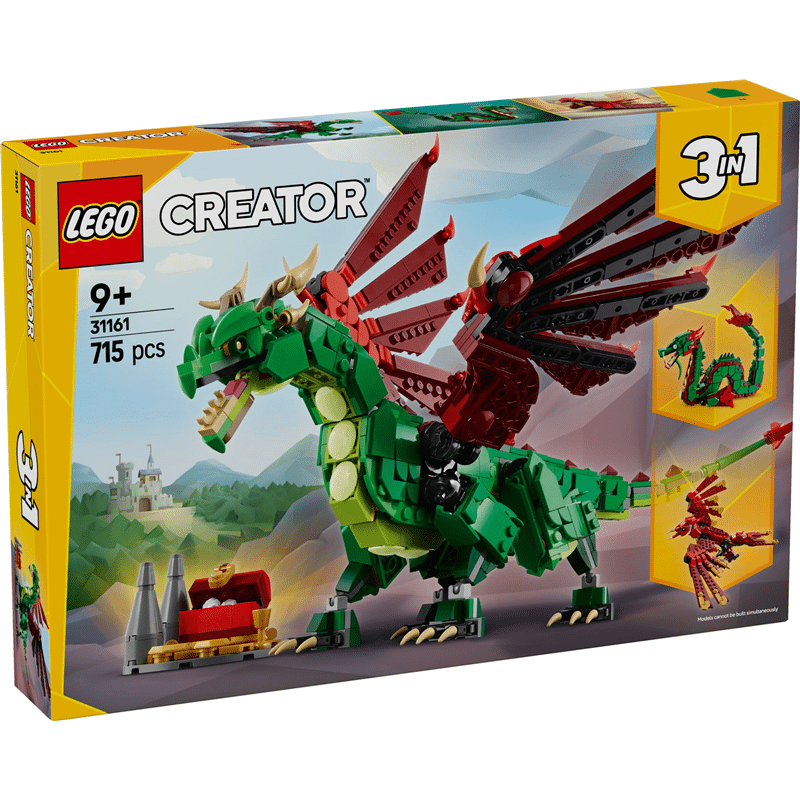 LEGO CREATOR 31161 Średniowieczny smok