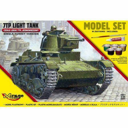Model do sklejania 7TP polski czołg
