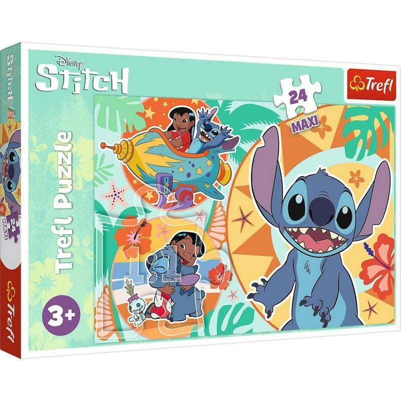 Puzzle 24 Maxi Wesoły dzień Lilo&Stitch