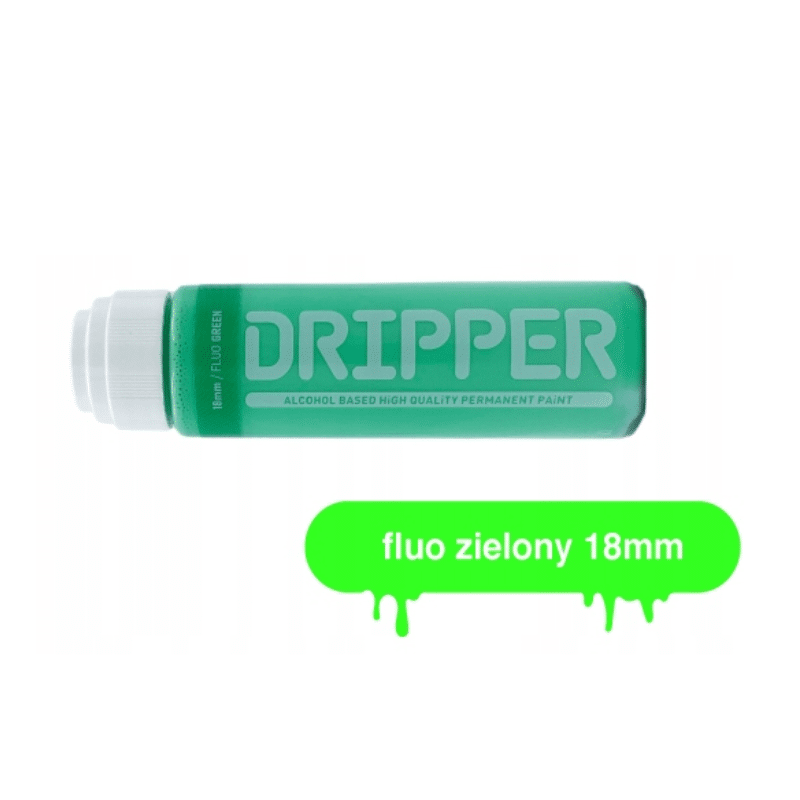 Dripper 18mm FLUO GREEN Dope Cans