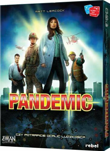 Gra Pandemic (edycja polska) Rebel