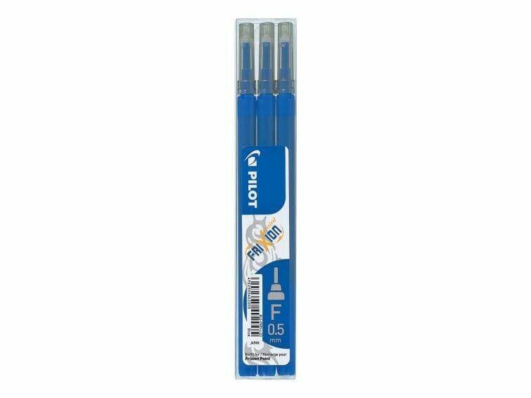 PILOT Frixion Wkład 0,5x Niebieskie