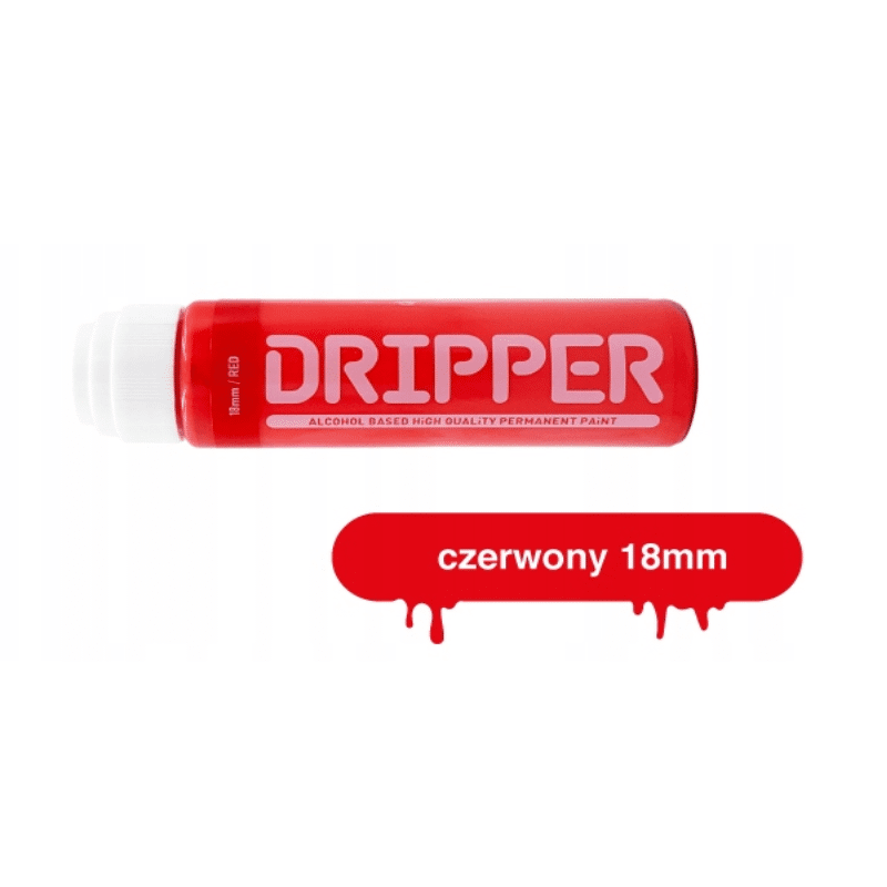 Dripper 18mm RED Dope Cans
