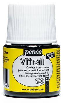 Farba witrażowa Pebeo Vitrail - 23 Lemon