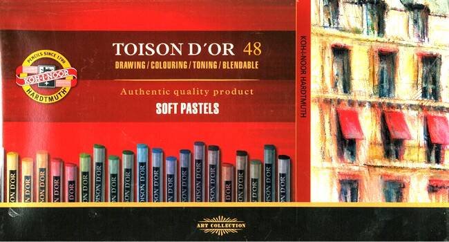 Suche pastele Toison D`OR 48 KOH-I-NOOR