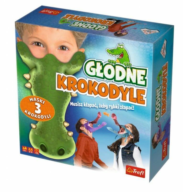 Gra zręcznościowa Głodne krokodyle Trefl