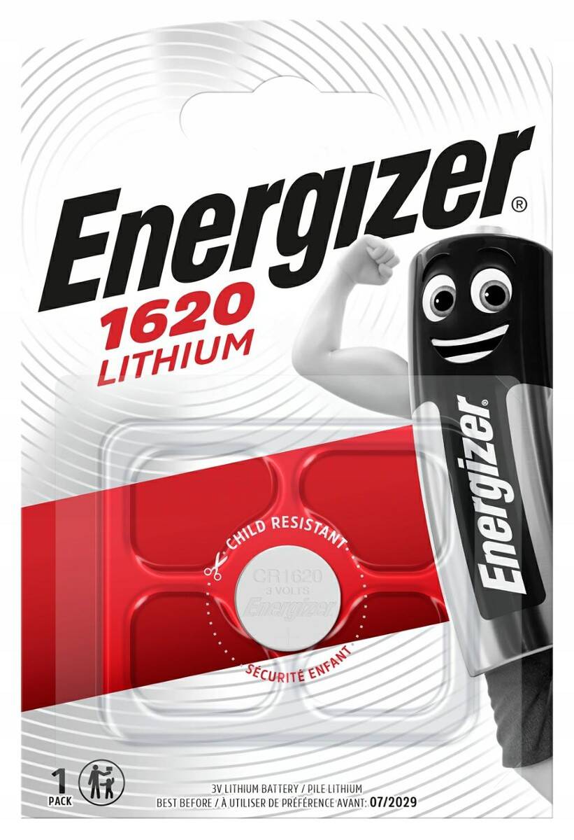 Baterie Energizer Lithium CR1620