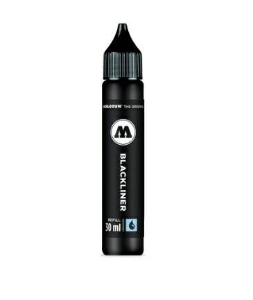 Czarny Tusz Blackliner 30ml Molotow