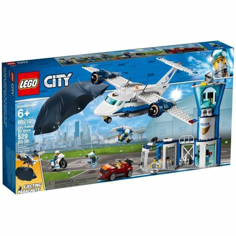 LEGO City 60210 Baza Policji Powietrznej