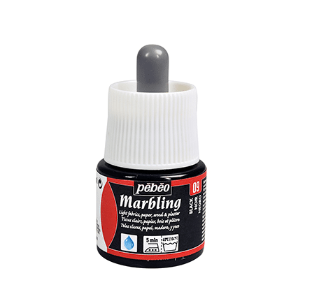 Tusz Marbling Black Pebeo 45ml