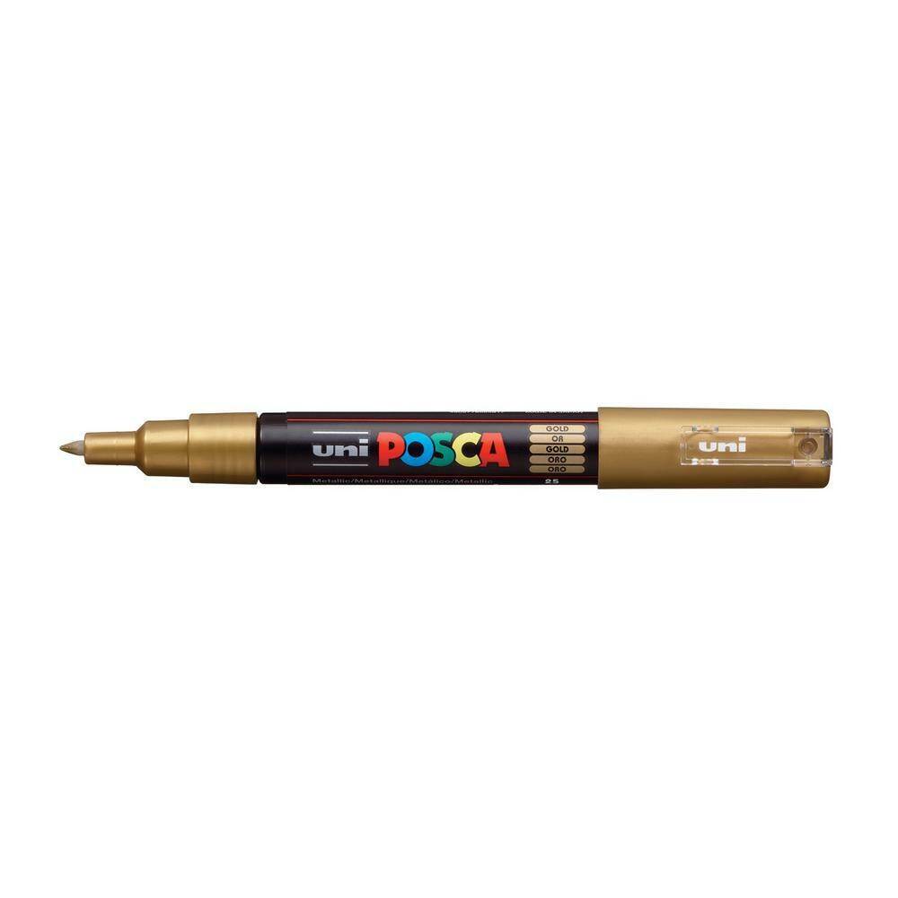Marker pigmentowy Posca złoty (25) PC-1M