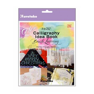 Książka do nauki Kaligrafii BRUSH LETTER