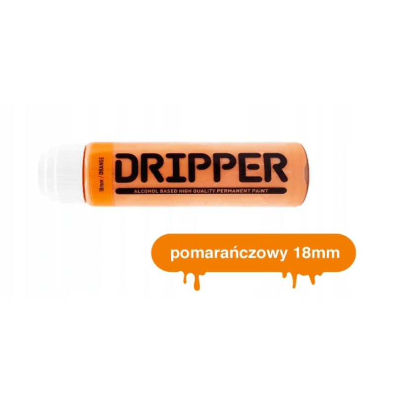 Dripper 18mm ORANGE Dope Cans