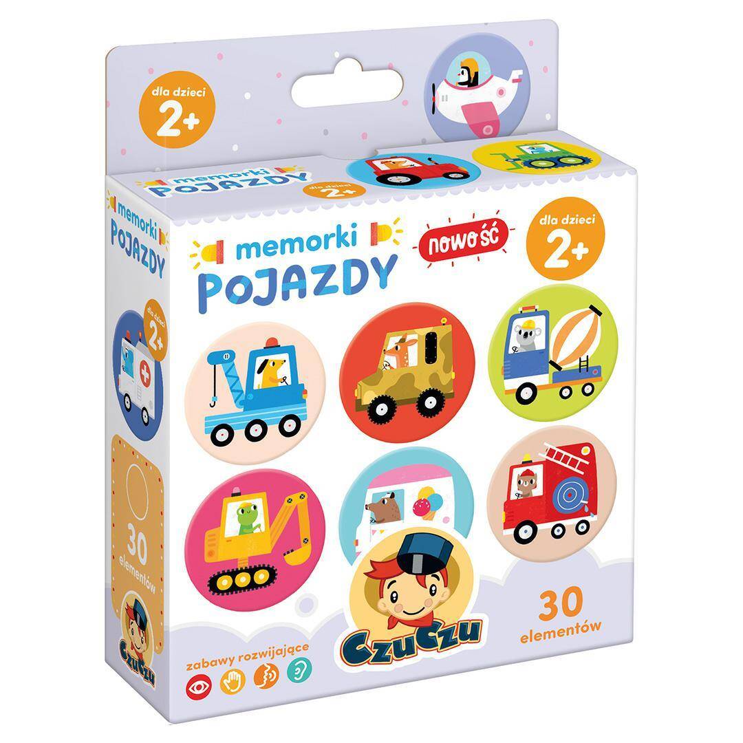 CzuCzu. Układam pojazdy 2+