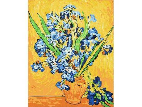 Malowanie po numerach Irysy. Van Gogh