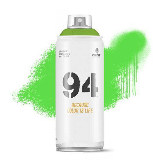 Farba w sprayu MTN 94 FLUOR GREEN 400ml