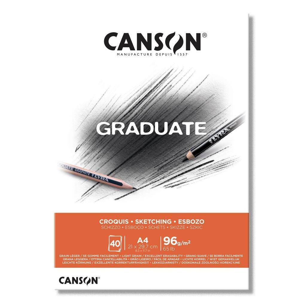Blok szkicowy A4 96g 40k Graduate Canson