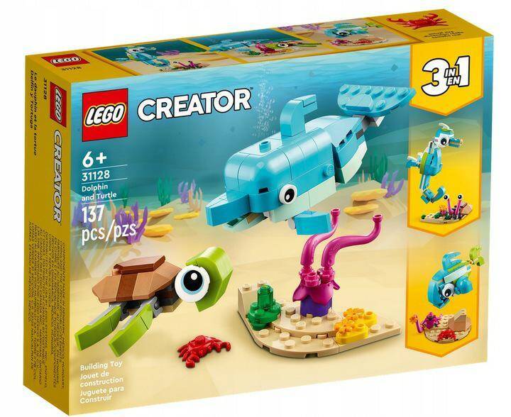 Lego Creator 31128 Delfin i żółw