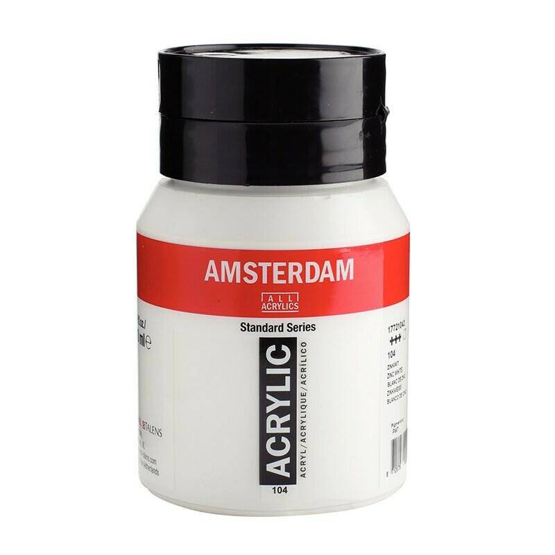 Farba akrylowa Amsterdam 500 ml 104 Zinc