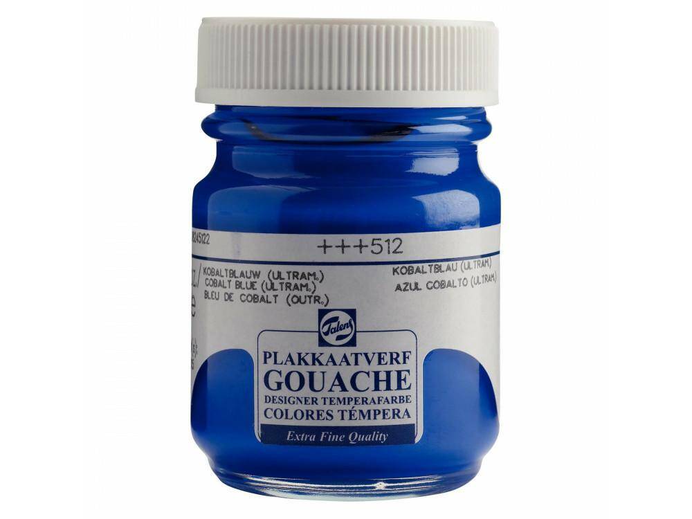 Farba Gouache Słoik 50ml 512 Cobalt Blue