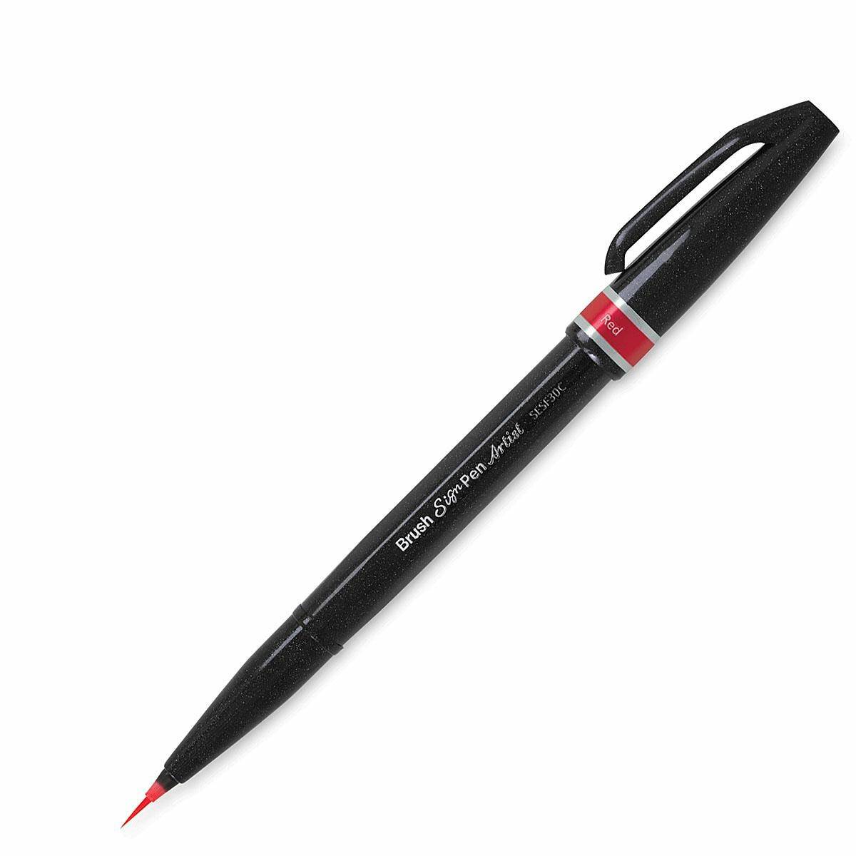Pisak pędzelkowy Brush Sing Pen czerwony