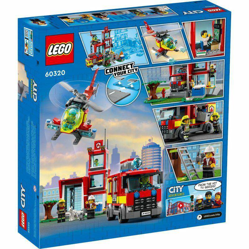 Lego City 60320 Remiza strażacka