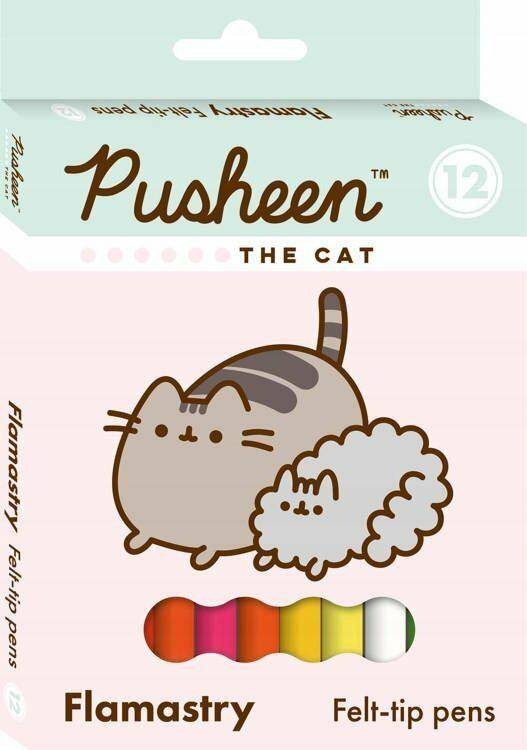 Flamastry 12 kolorów BAMBINO PUSHEEN