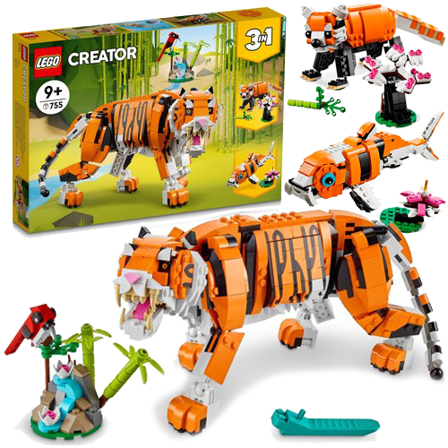 LEGO CREATOR 31129 Majestatyczny tygrys