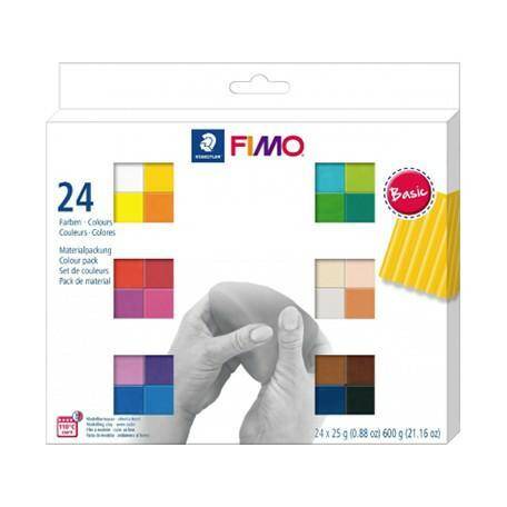 FIMO Soft Basic 24x25g, Staedtler